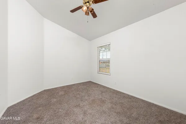 a view of a livingroom with a window