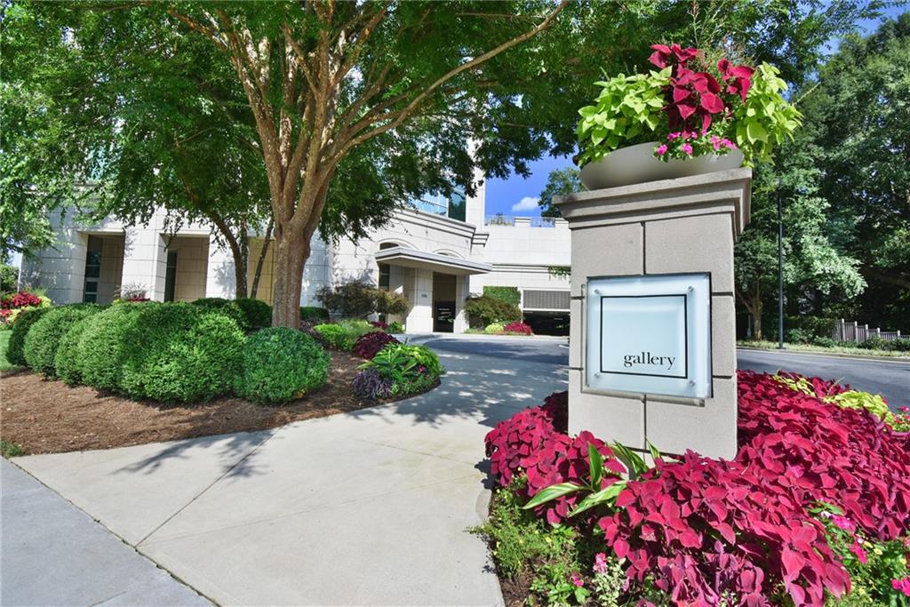 The Gallery in Buckhead - located on Buckhead's Golden Mile -  an equisitely designed condominium building loaded with beautiful amenities, fabulous views, spacious floor plans, ample parking and convenience.  Everything you would want in condo living!