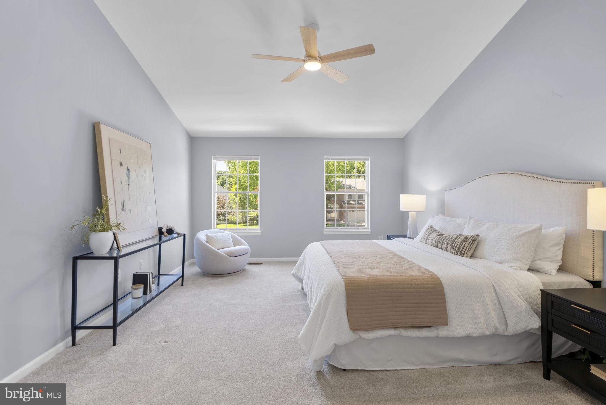 15809 Chagall Terrace North Potomac, MD 20878 - Photo 19 of 37 a bedroom with a bed and a couch