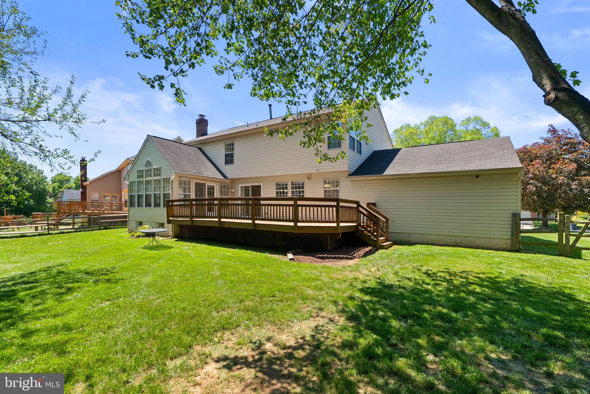 15809 Chagall Terrace North Potomac, MD 20878 - Photo 34 of 37 a house view with a garden space