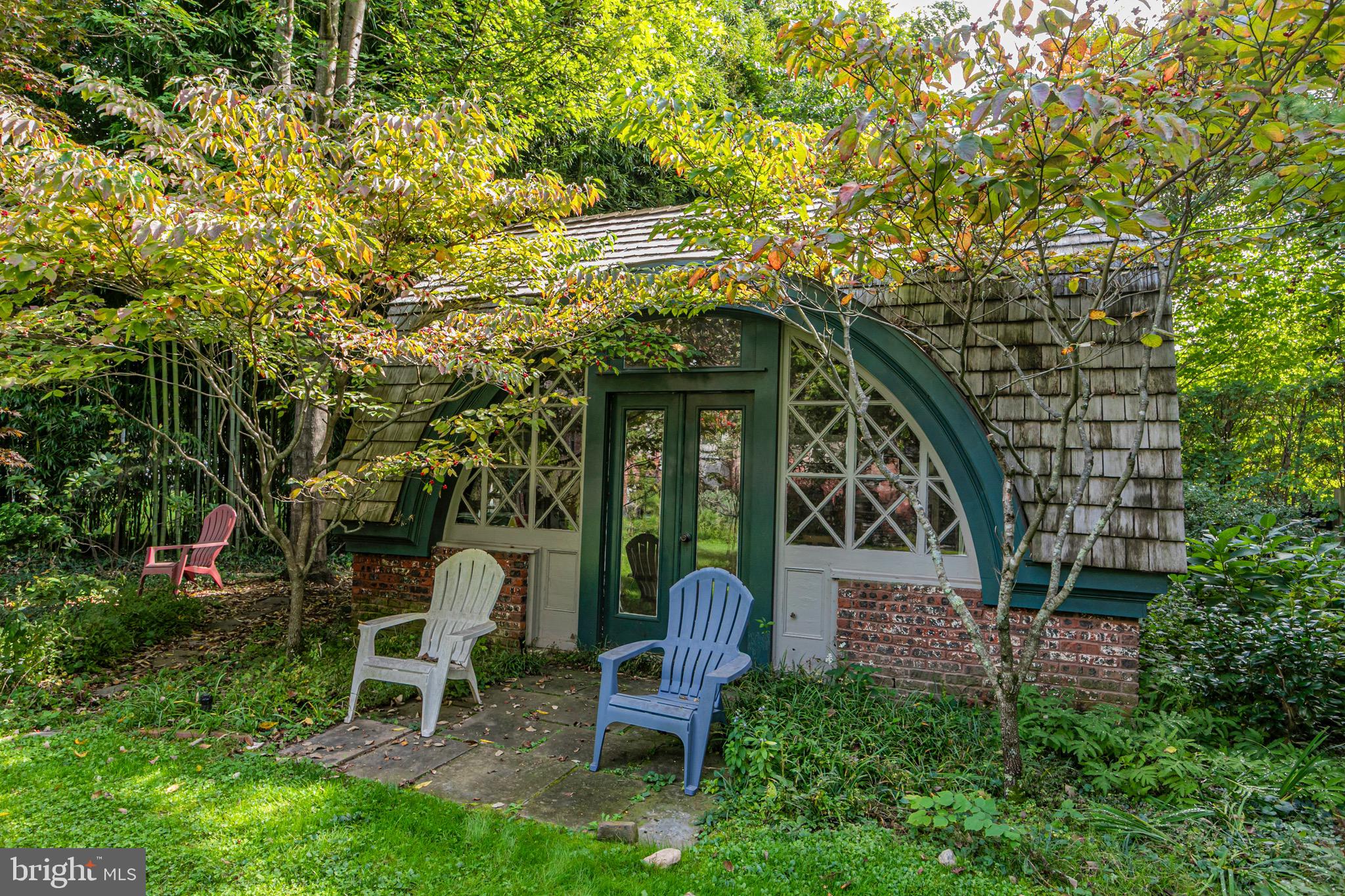 54 Hodge Road Princeton, NJ 08540 - Photo 51 of 51 a view of a chair and table in the garden