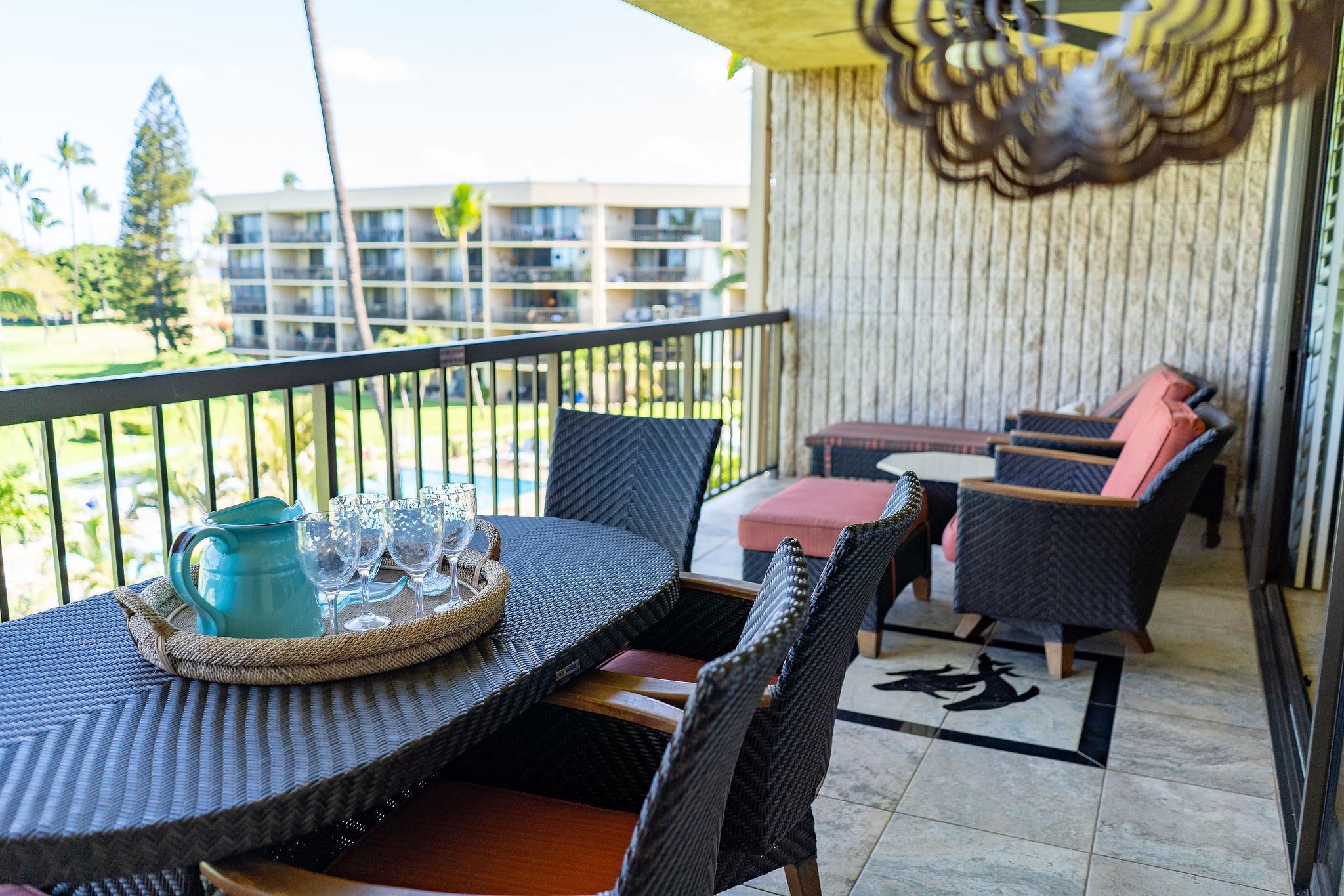 1032 South Kihei Road, Unit B420 Kihei, HI 96753 - Photo 20 of 47 a outdoor living room with furniture