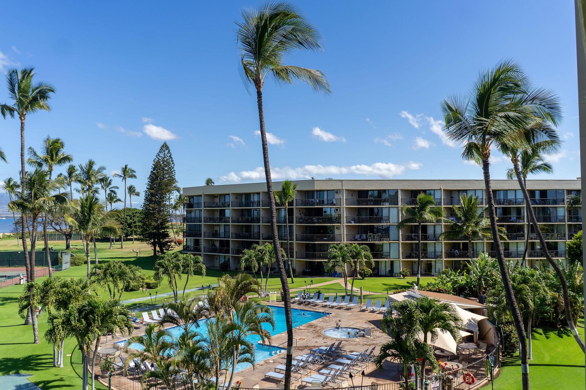 1032 South Kihei Road, Unit B420 Kihei, HI 96753 - Photo 26 of 47 a view of a garden with a slide