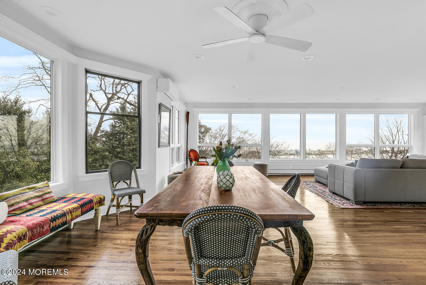 157 Portland Road Highlands, NJ 07732 - Photo 15 of 63 a dining room with furniture window and wooden floor