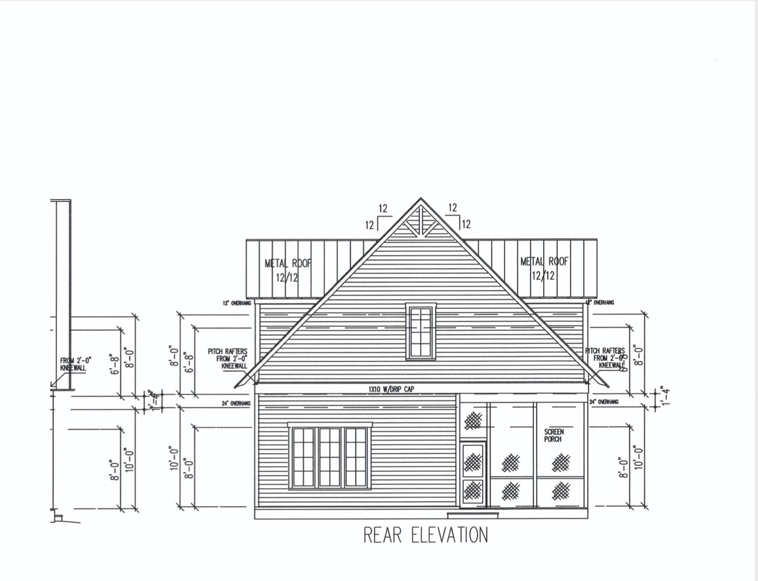 Lot 25 Cypress Ridge Santa Rosa Beach, FL 32459 - Photo 2 of 75 Rear Elevation