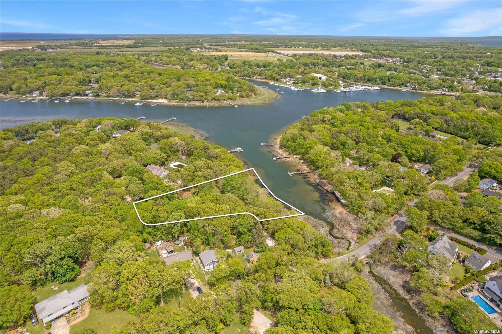 1995 Point Pleasant Road Mattituck, NY 11952 - Photo 1 of 1 Waterfront Aerial 1995 Point Pleasant Road