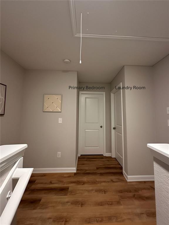 735 Walnut Creek Circle Pendergrass, GA 30567 - Photo 17 of 29 a view of entryway with wooden floor