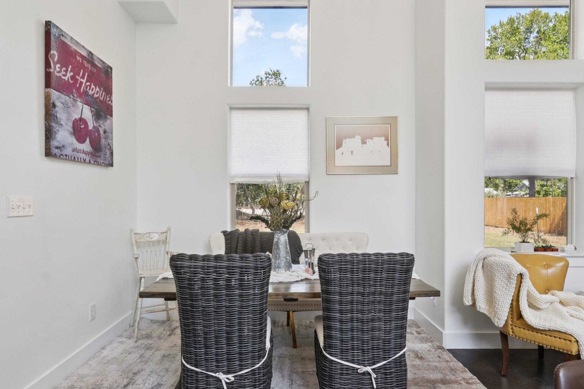 604 Wilhelm Street Bastrop, TX 78602 - Photo 12 of 39 a view of a dining room with furniture window and outside view