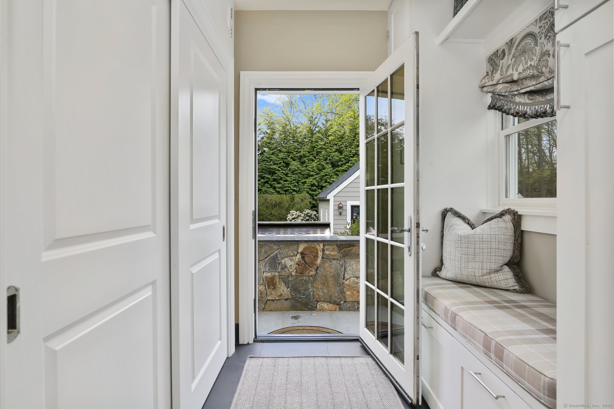 11 Old Hill Road Westport, CT 06880 - Photo 13 of 34 a kitchen with a window and refrigerator