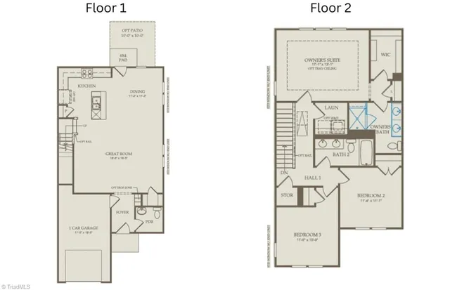 $299,120 | 930 Poets Walk Road, Whitsett, NC 27377