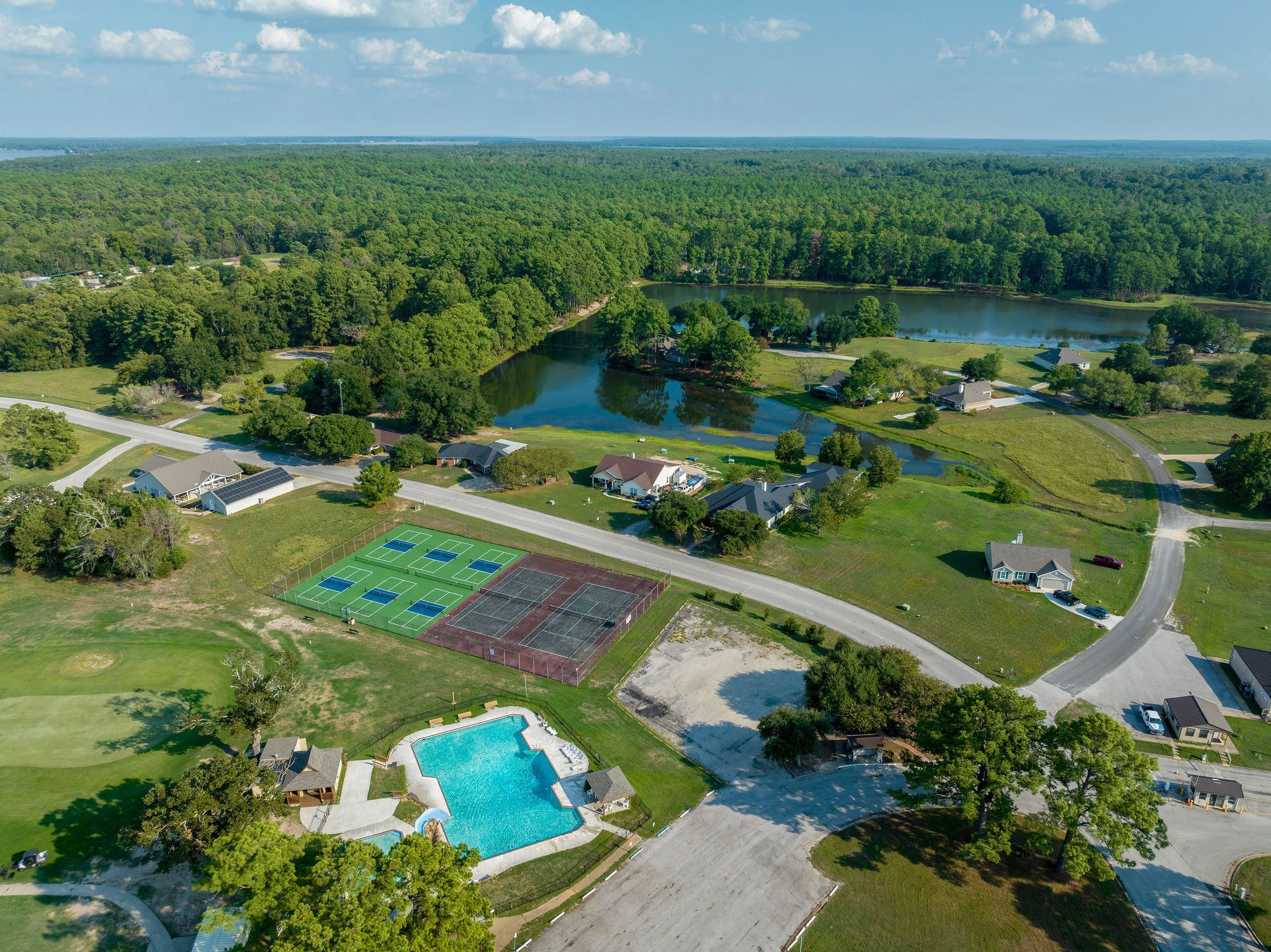 42 Sawgrass Trinity, TX 75862 - Photo 39 of 42 an aerial view of huge green field with lawn chairs