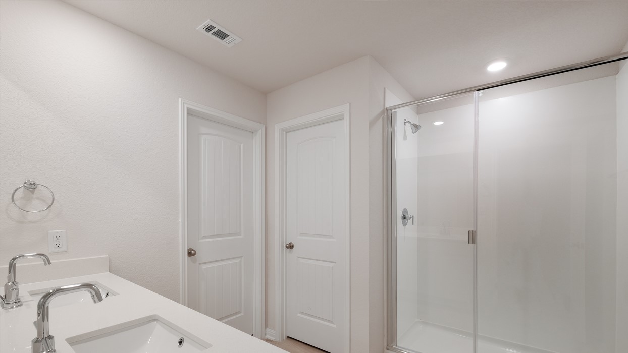 329 Lone Cedar Road Marble Falls, TX 78654 - Photo 15 of 19 a bathroom with a sink and shower