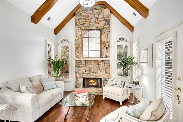a kitchen with stainless steel appliances a stove sink and refrigerator