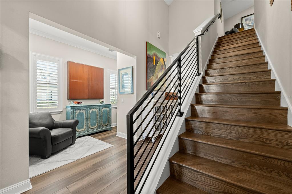 5 Rio Vista Drive Palm Coast, FL 32137 - Photo 42 of 74 a view of entryway and hall with wooden floor