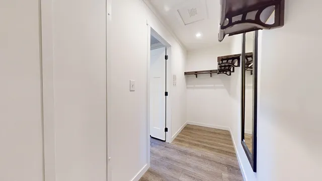 a view of a small space