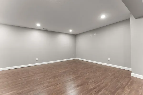a view of empty room