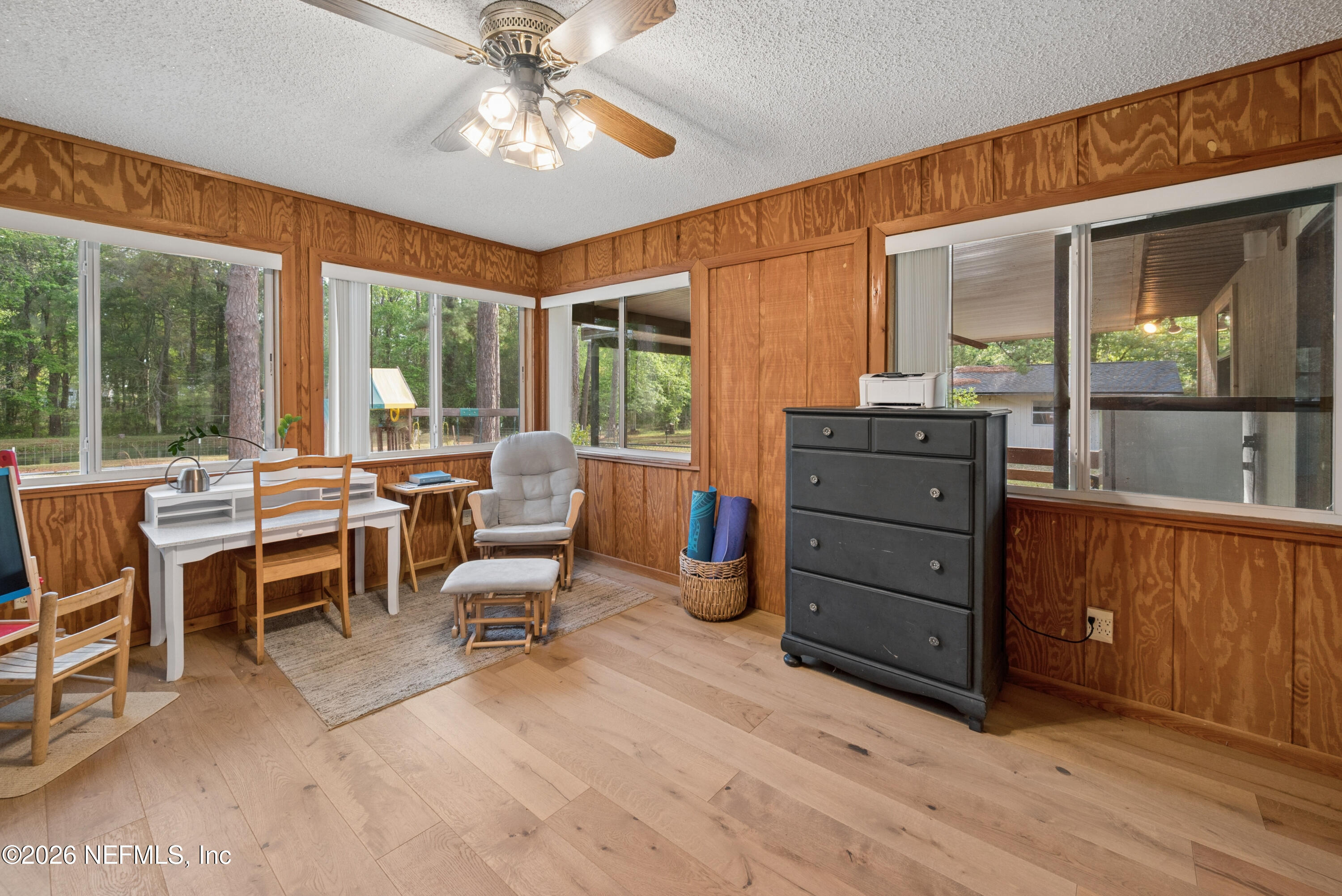 20021 Southeast 88th Trail Lake Butler, FL 32054 - Photo 30 of 43 a living room with furniture and large windows