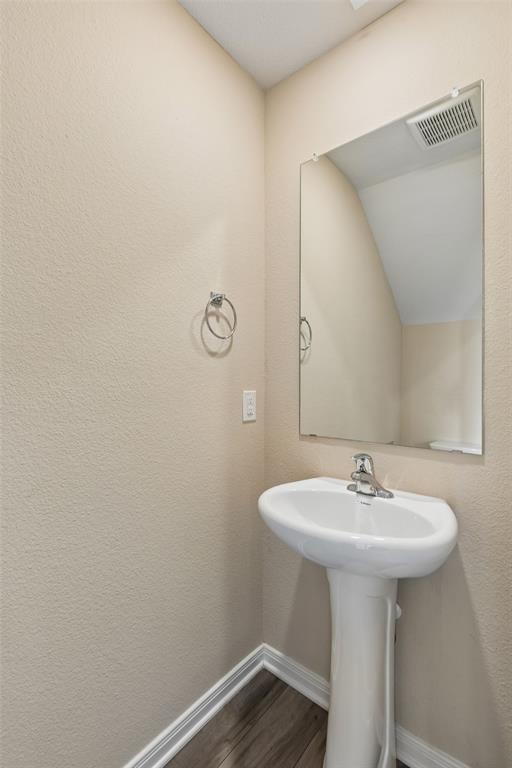 230 Enchanted Way Princeton, TX 75407 - Photo 10 of 31 a bathroom with a sink and a mirror