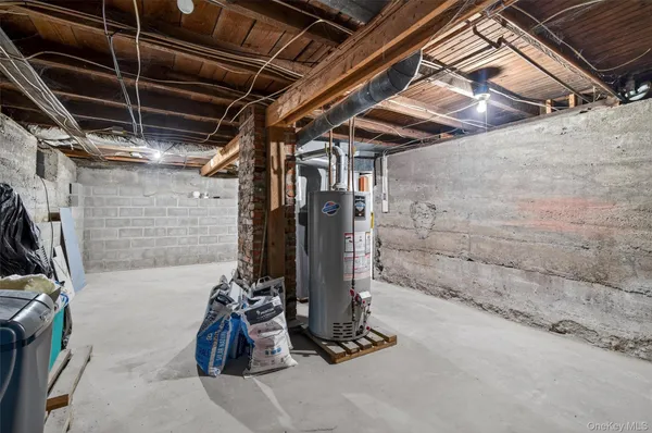 a view of a storage room