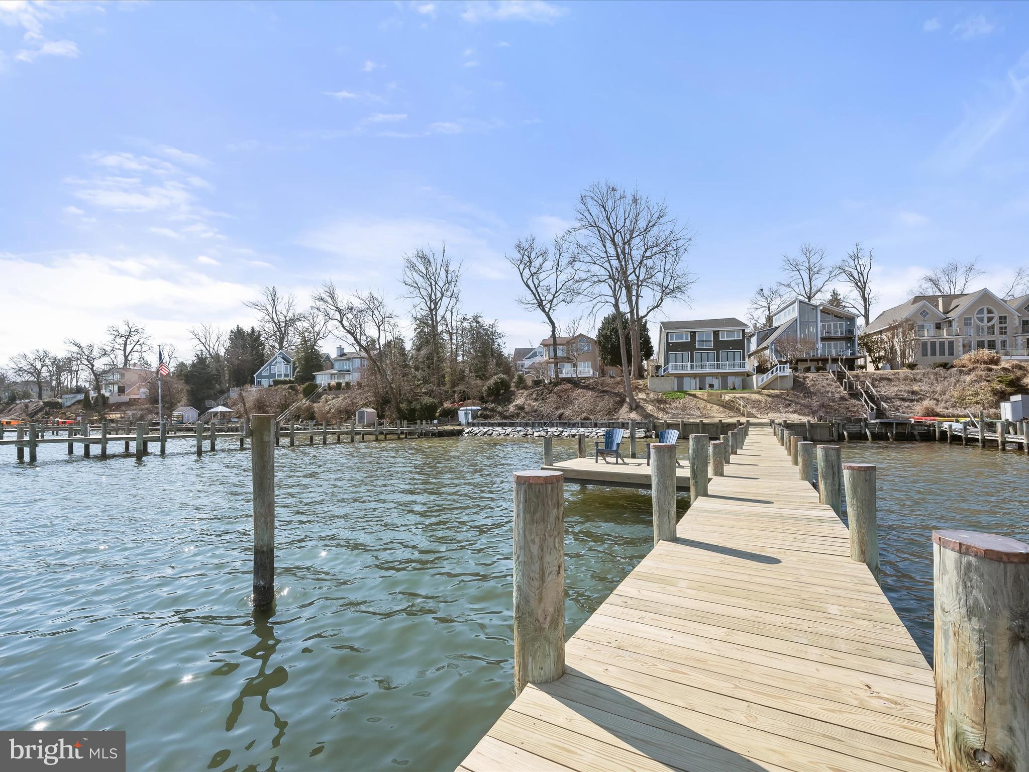 252 Long Point Road Crownsville, MD 21032 - Photo 55 of 78 Private Dock & Sun Deck