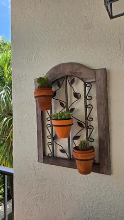 a bench sitting in middle of a room