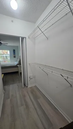 a view of a storage & utility room