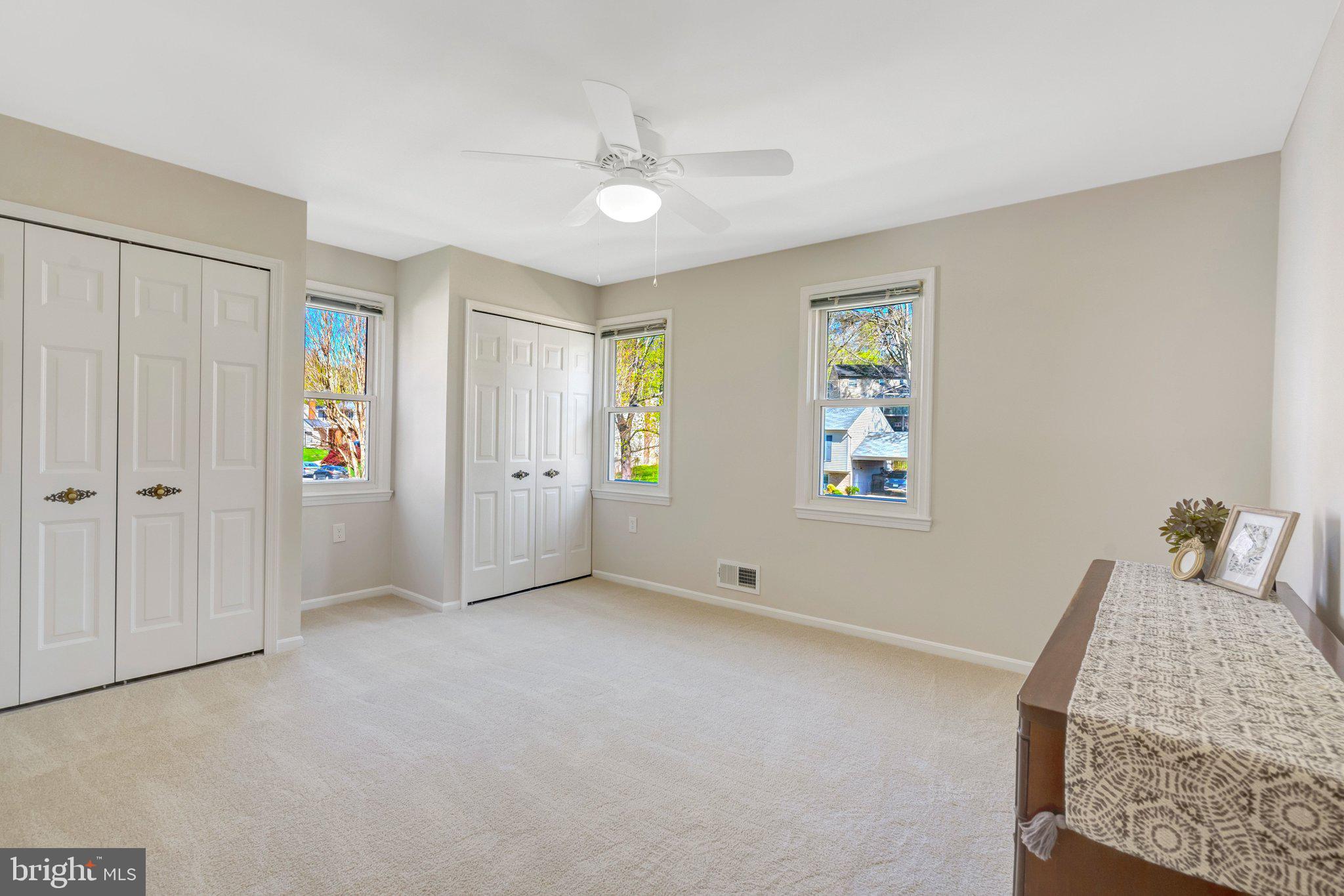 9010 Brook Ford Road Burke, VA 22015 - Photo 22 of 46 Bedroom 4 with double closets!