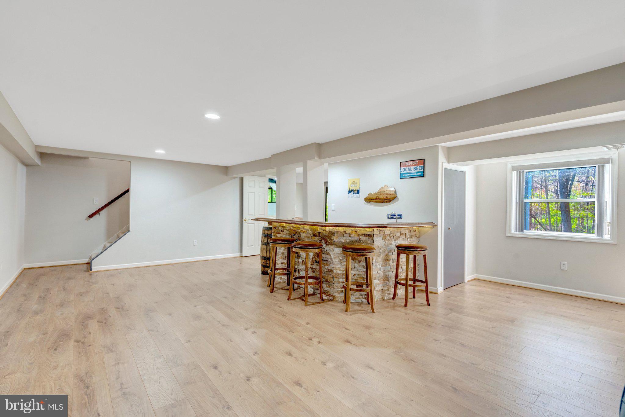 9010 Brook Ford Road Burke, VA 22015 - Photo 32 of 46 Hey, look! There's a built-in Wet Bar!