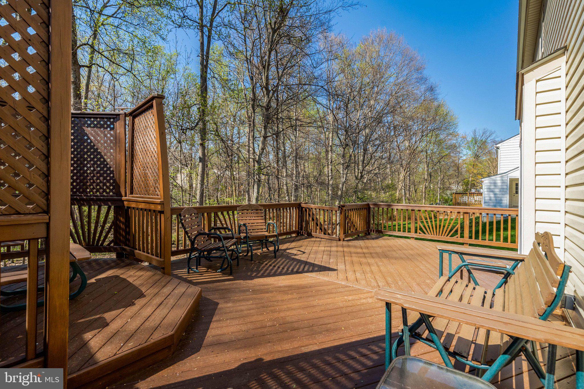 9010 Brook Ford Road Burke, VA 22015 - Photo 39 of 46 Deck has been freshly stained!