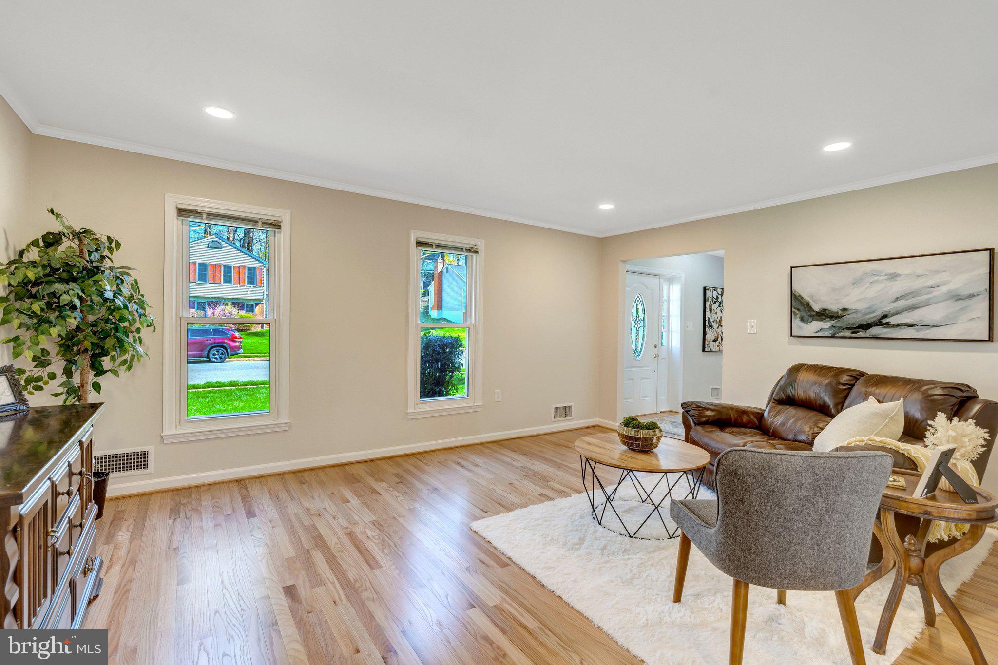 9010 Brook Ford Road Burke, VA 22015 - Photo 4 of 46 Windows let in wonderful light!