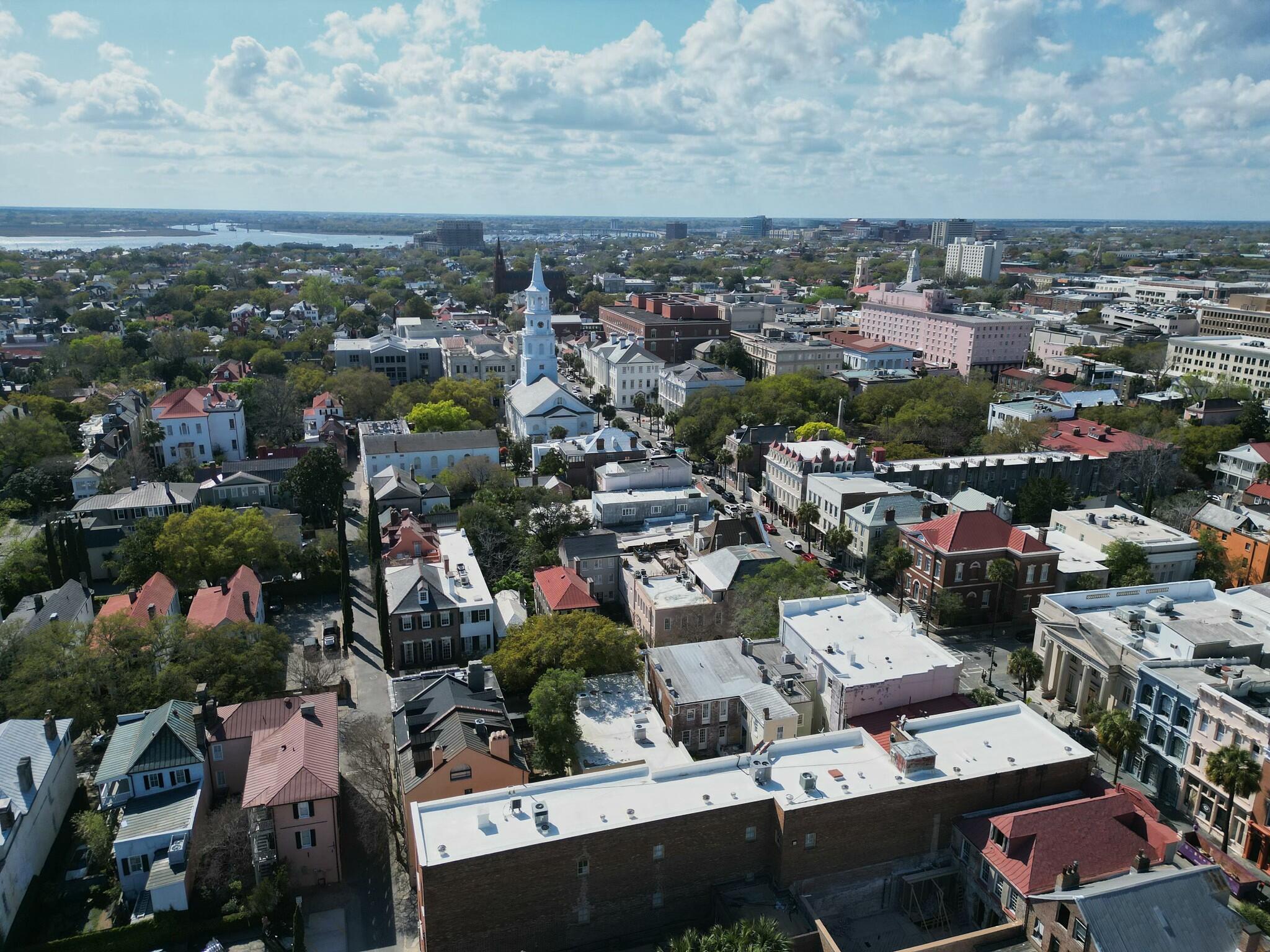 12 Elliott Street, Unit A Charleston, SC 29401 - Photo 50 of 56 Bird's eye view