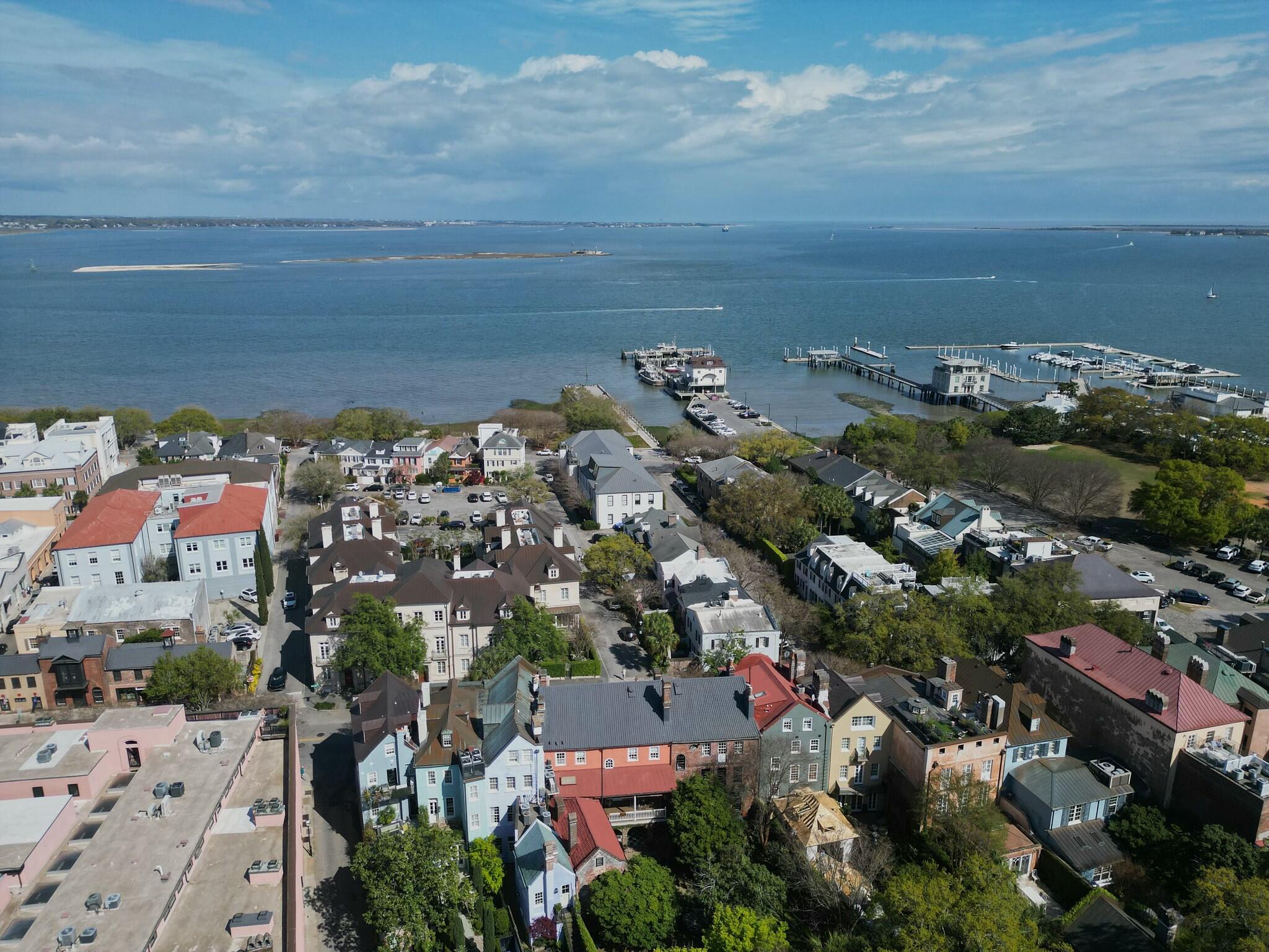 12 Elliott Street, Unit A Charleston, SC 29401 - Photo 5 of 56 Aerial view