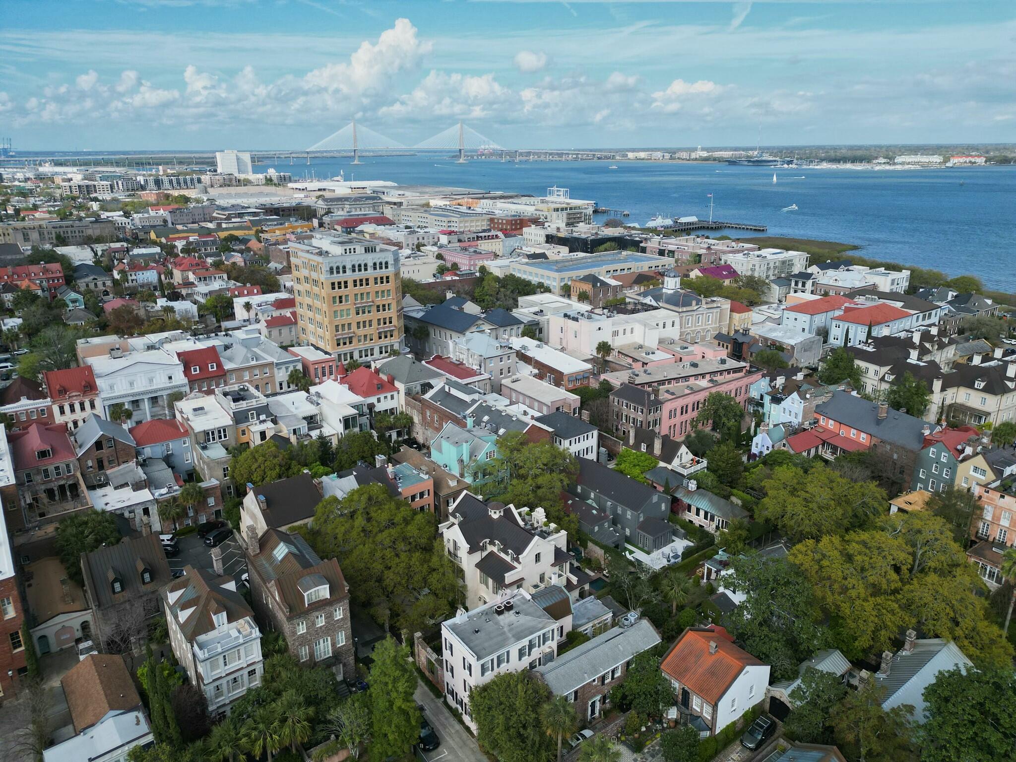 12 Elliott Street, Unit A Charleston, SC 29401 - Photo 52 of 56 Bird's eye view