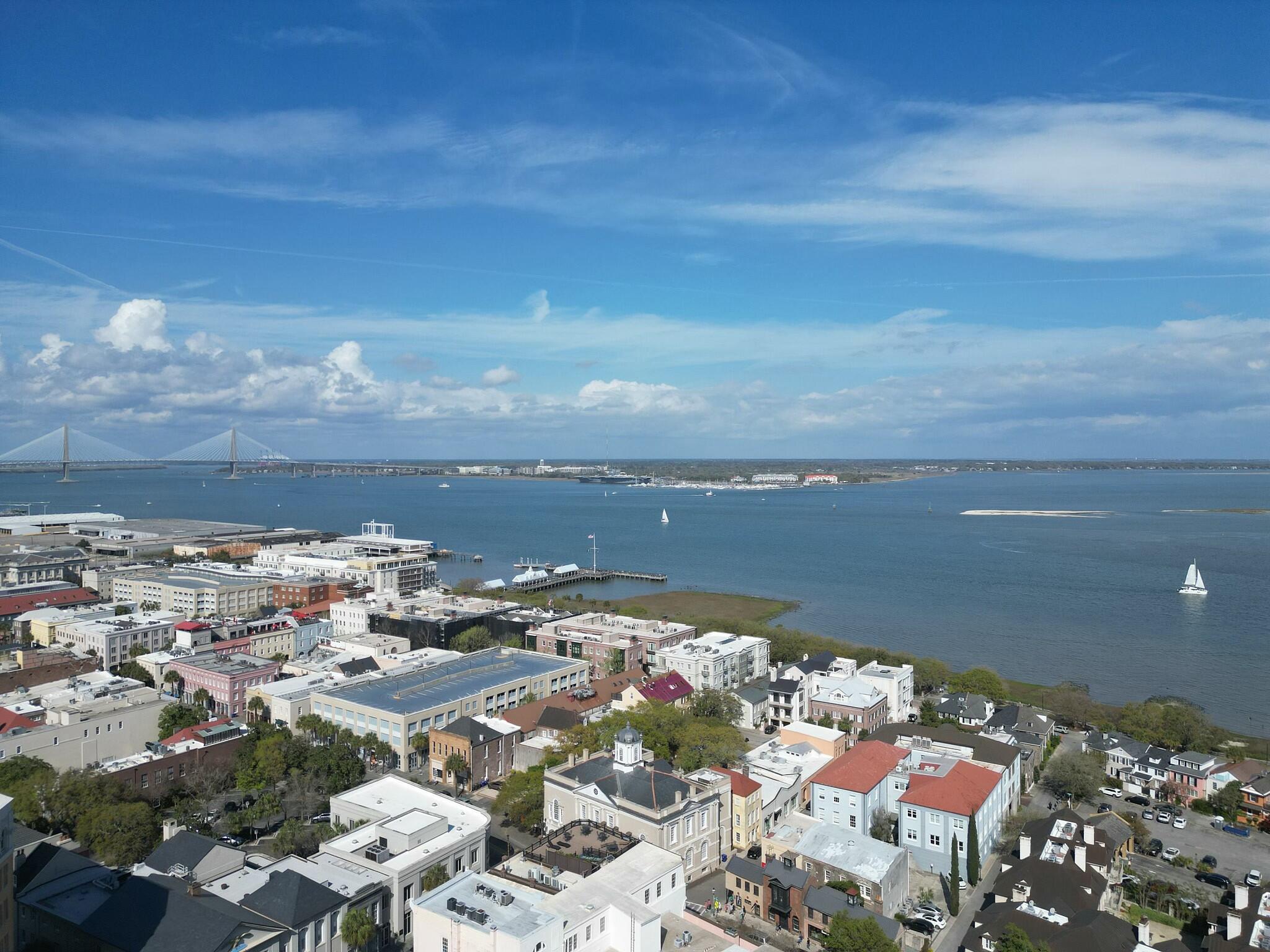 12 Elliott Street, Unit A Charleston, SC 29401 - Photo 56 of 56 Bird's eye view