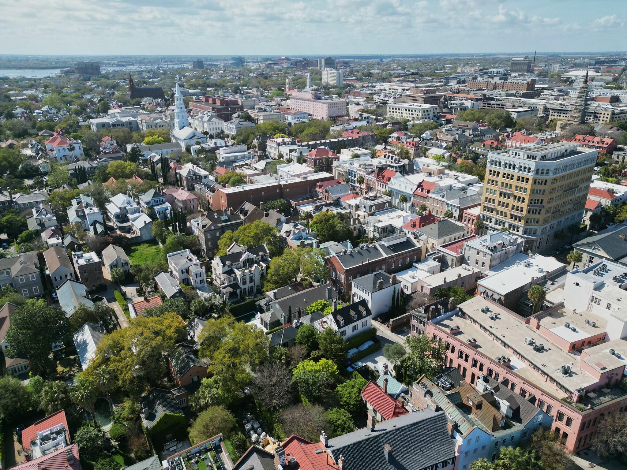 12 Elliott Street, Unit A Charleston, SC 29401 - Photo 6 of 56 Aerial view