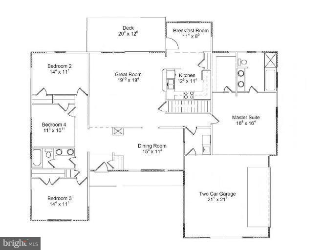 9106 Dahlgren Road King George, VA 22485 - Photo 13 of 13 Floorplan