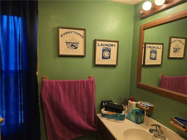 a room with storage and utility