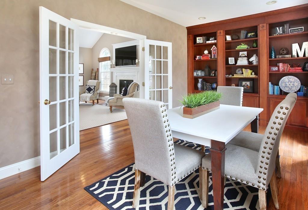31 Greenwood Road Hopkinton, MA 01748 - Photo 11 of 27 a view of a dining room with furniture window and wooden floor
