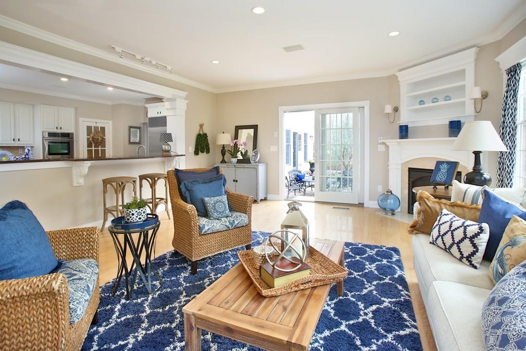 31 Greenwood Road Hopkinton, MA 01748 - Photo 7 of 27 a living room with furniture fireplace and a table