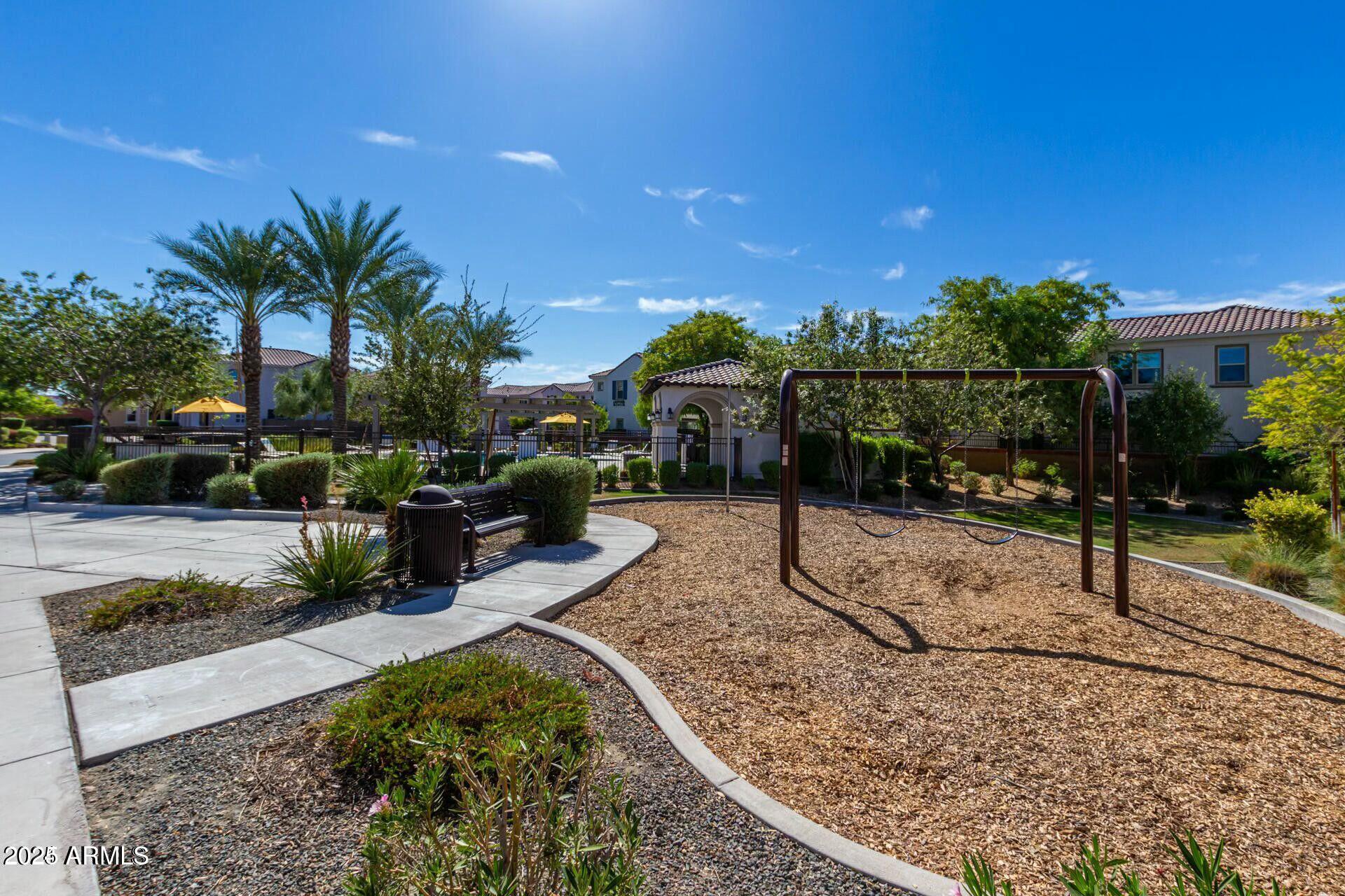 17160 North 9th Place Phoenix, AZ 85022 - Photo 34 of 46 a view of a backyard with sitting area