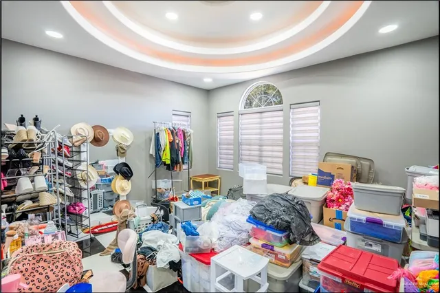 a play room with toys