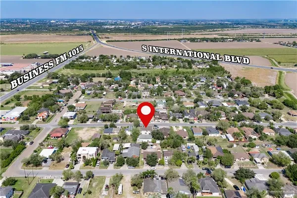 a view of a sky from a building