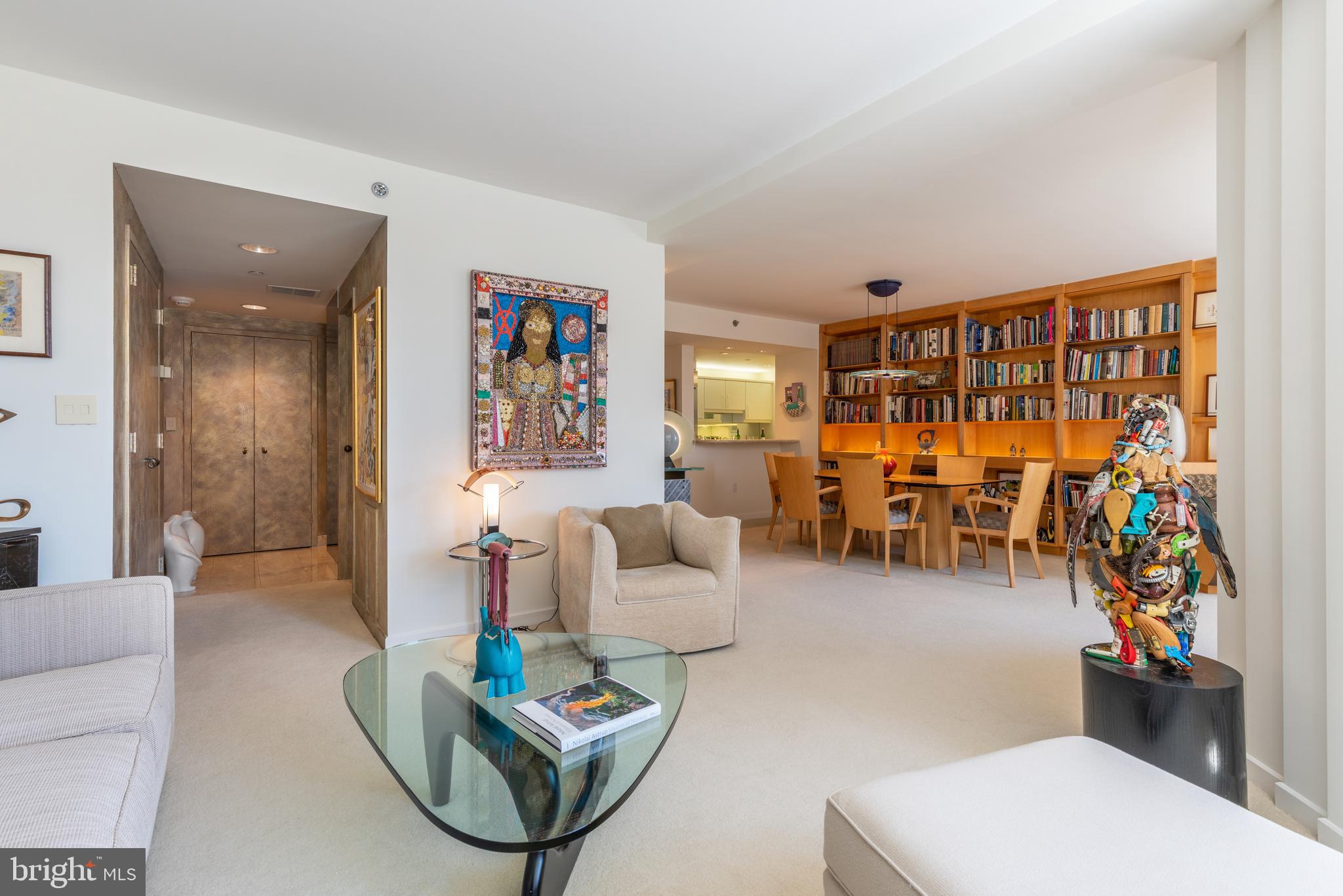 202 West Rittenhouse Square, Unit 1709 Philadelphia, PA 19103 - Photo 13 of 42 Living Room & Dining Room