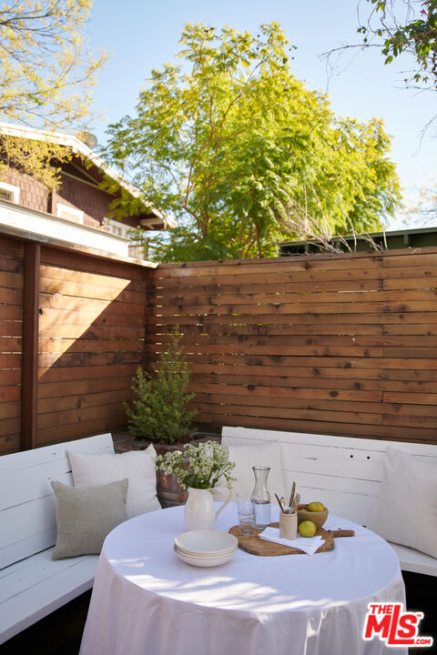 6506 Ruby Street Los Angeles, CA 90042 - Photo 18 of 21 a view of outdoor sitting area with furniture