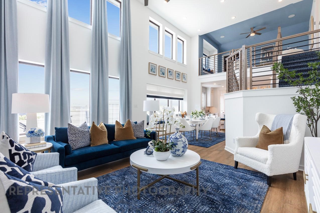 2538 Mission Heights Way Manvel, TX 77578 - Photo 4 of 24 a living room with furniture and a large window