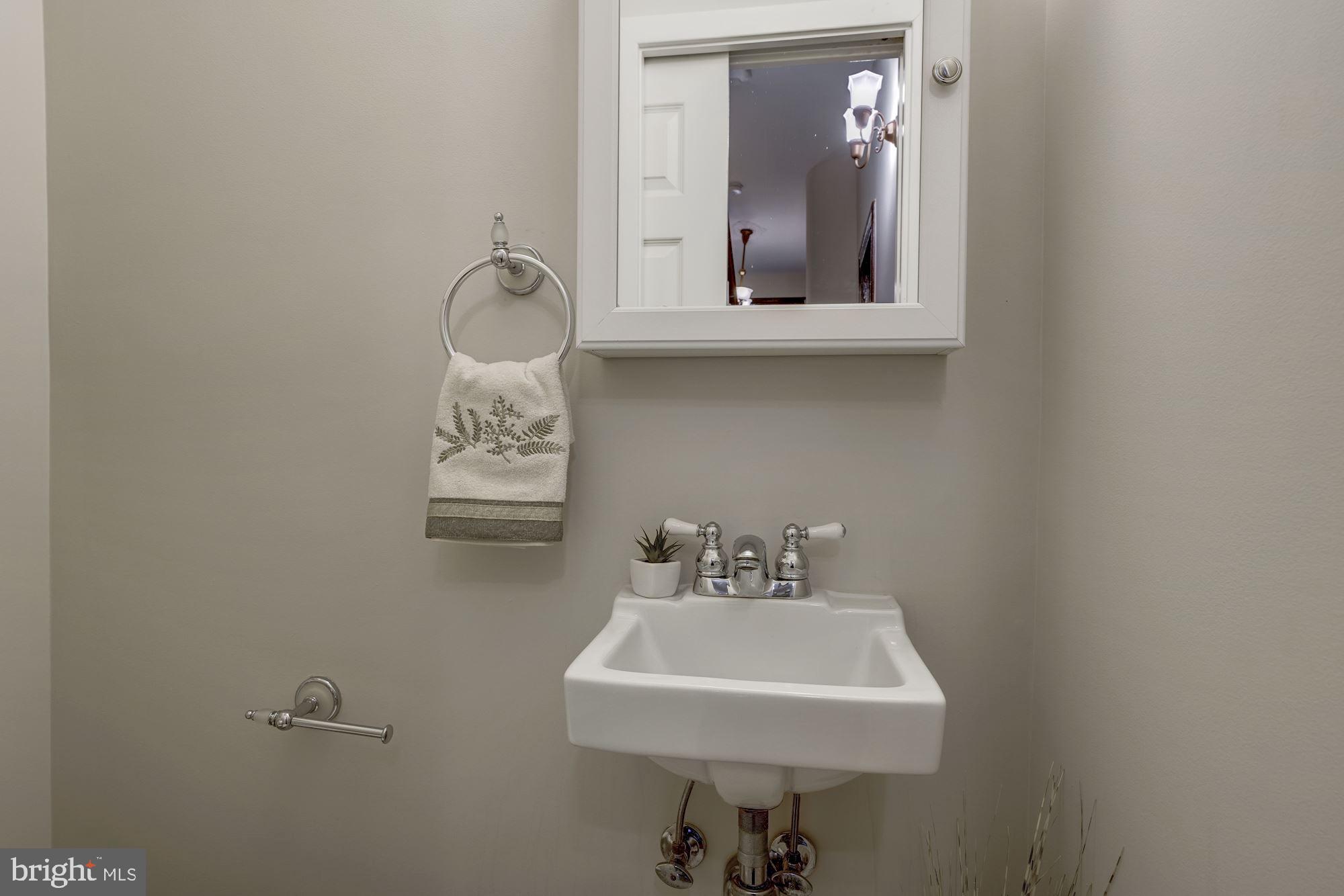 243 8th Street Northeast Washington, DC 20002 - Photo 9 of 29 Half bath on main floor