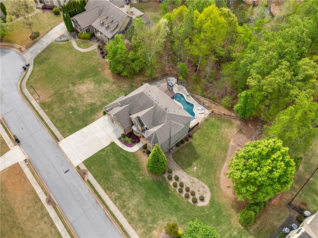 5175 Stefan Ridge Way Buford, GA 30519 - Photo 37 of 38 an aerial view of a pool
