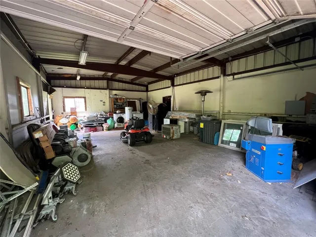a view of storage and utility room