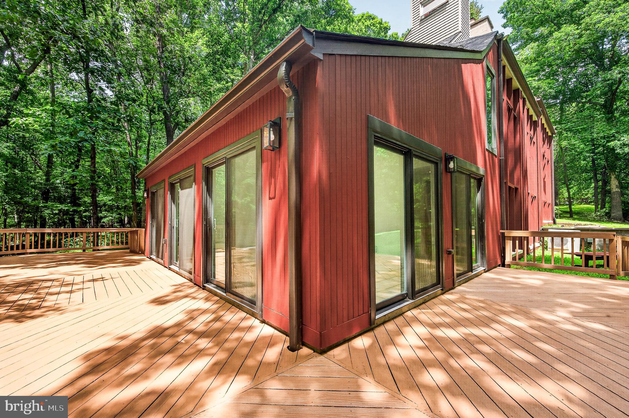 10817 Cross School Road Reston, VA 20191 - Photo 79 of 89 Wrap around Deck from Greet Room