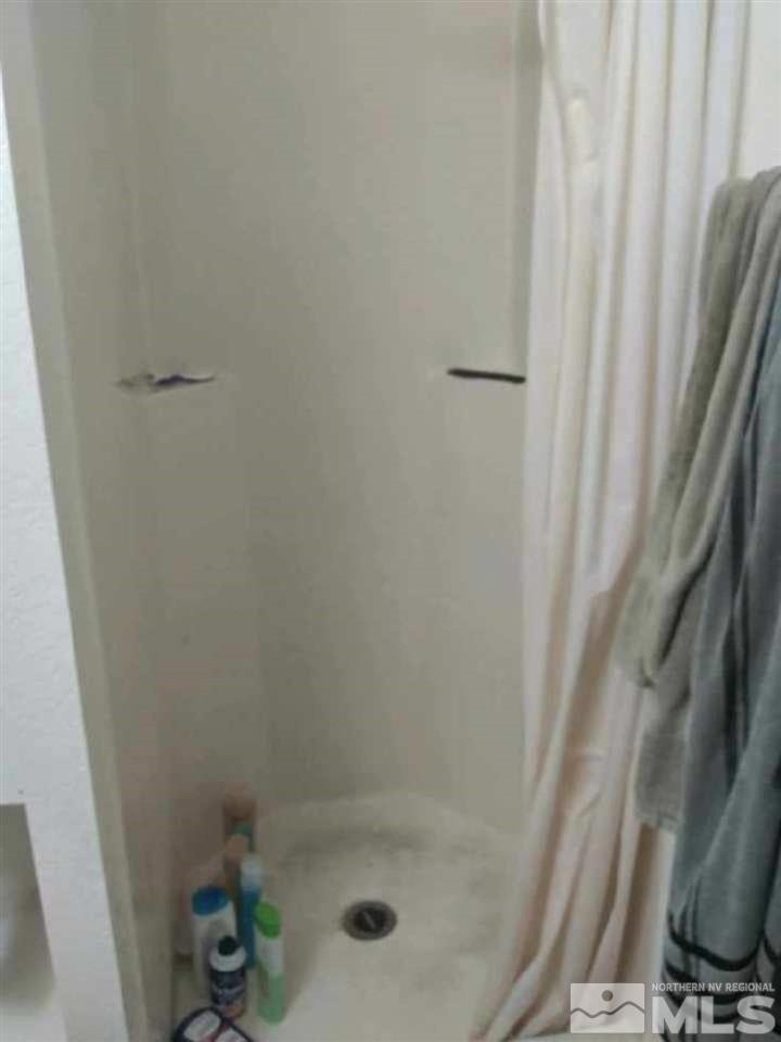 126 E Street Hawthorne, NV 89415 - Photo 13 of 14 a close view of a shower in the bathroom